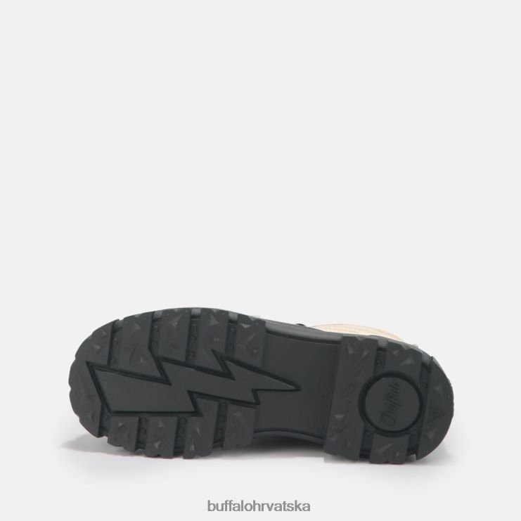 krema Buffalo aspha lace up hi bootie flat vegan |čizme TDD6T371